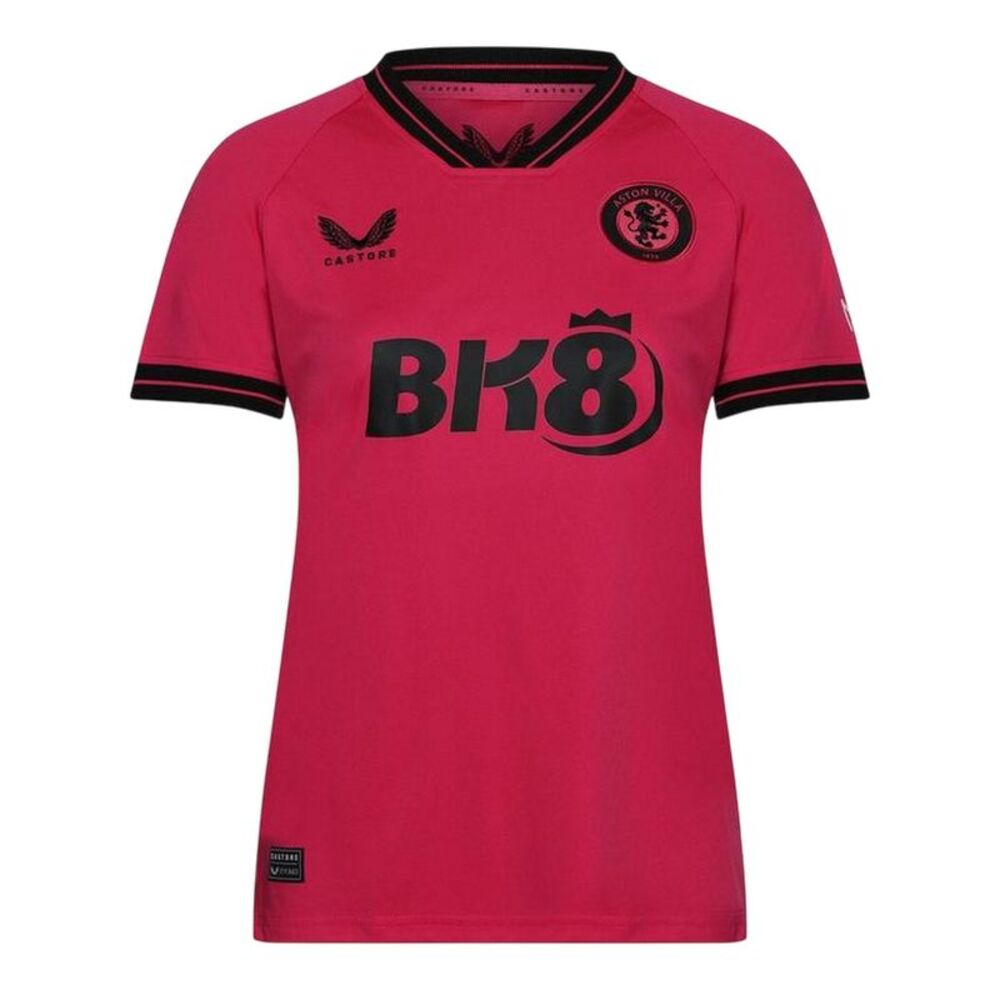 Castore Womens/Ladies 2023/2024 Aston Villa FC Goalkeeper Jersey / Briar Purple
